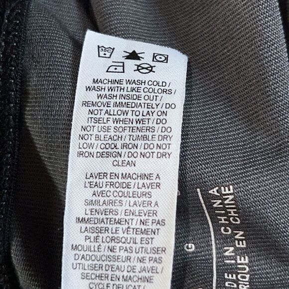 NIKE  Leg-A-See FORCE IS FEMALE Black and Grey Tie Dye Leggings-L - Picture 10 of 11